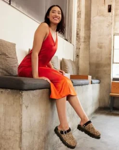 Zebzag Casual Slingback plattformsmules i mocka&nbsp; in Ljusbrun